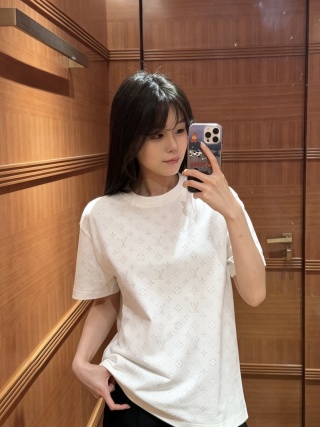 [공용]루이비통st 야광 모노그램 프린트 크루넥 반팔