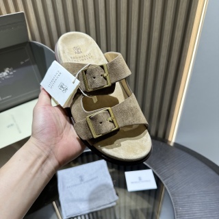 브루넬로 쿠치넬리st 샌들 브라운 4