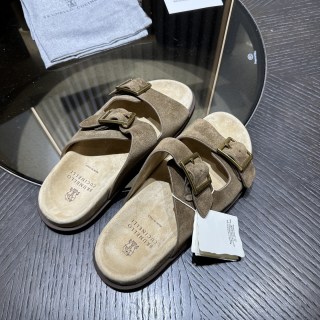 브루넬로 쿠치넬리st 샌들 브라운 6